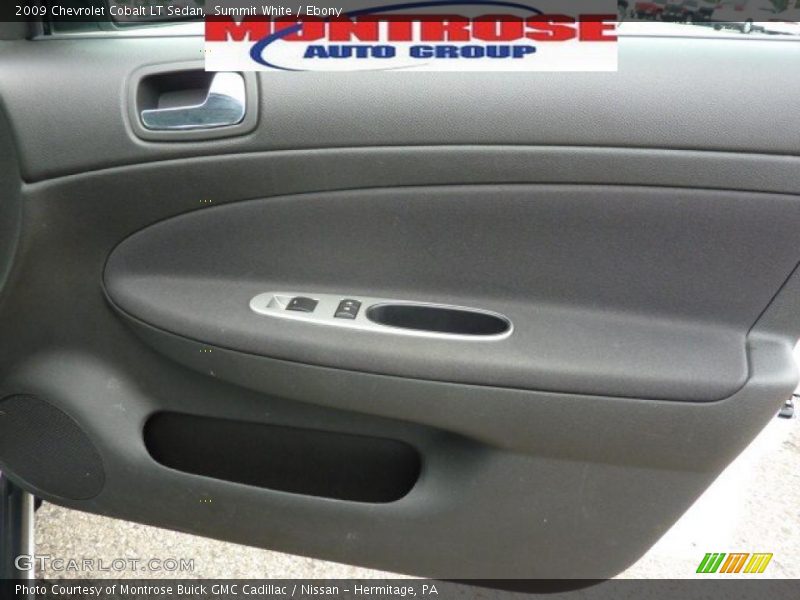 Summit White / Ebony 2009 Chevrolet Cobalt LT Sedan