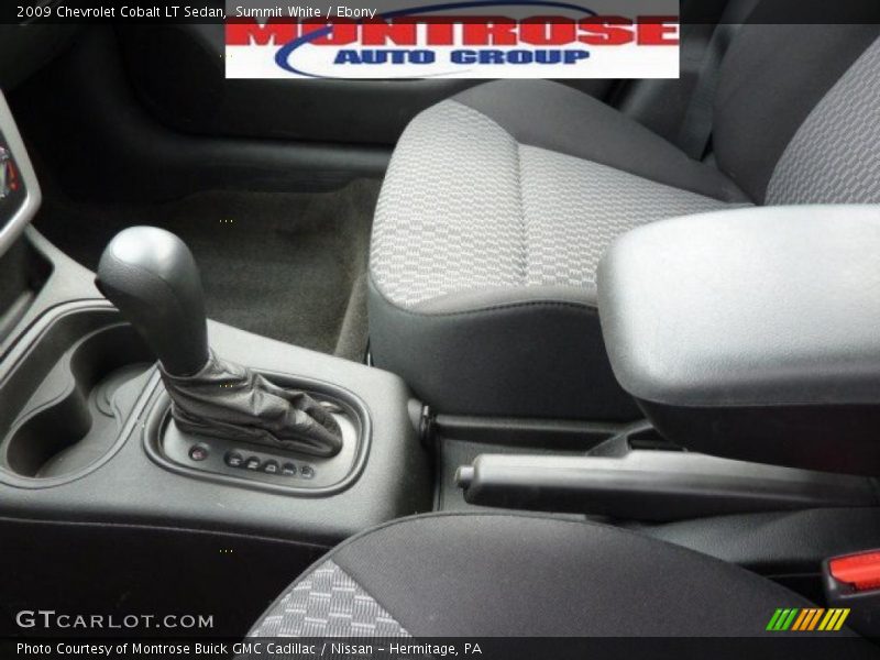 Summit White / Ebony 2009 Chevrolet Cobalt LT Sedan