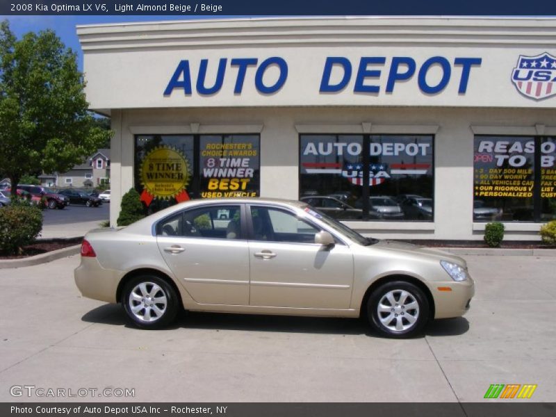 Light Almond Beige / Beige 2008 Kia Optima LX V6