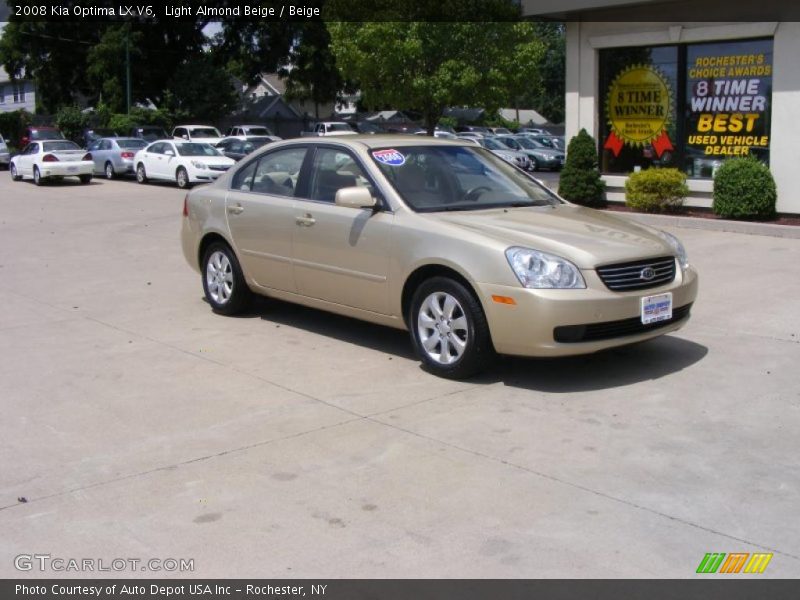Light Almond Beige / Beige 2008 Kia Optima LX V6