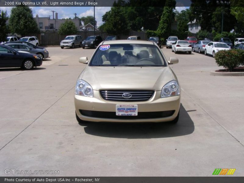 Light Almond Beige / Beige 2008 Kia Optima LX V6