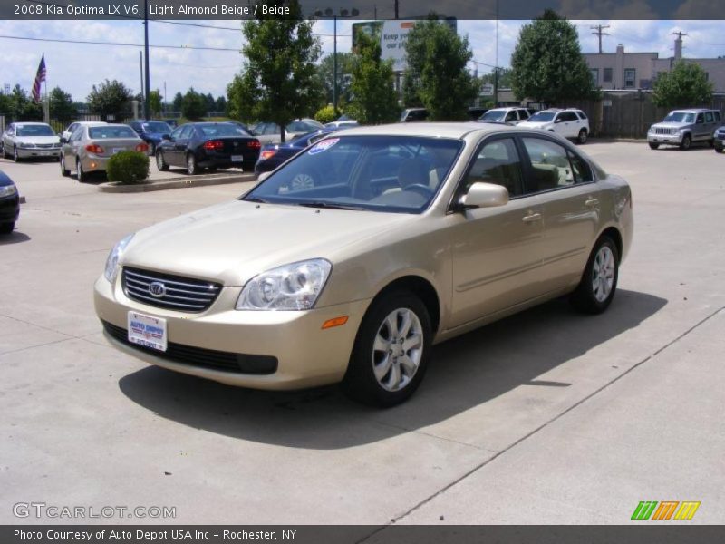 Light Almond Beige / Beige 2008 Kia Optima LX V6