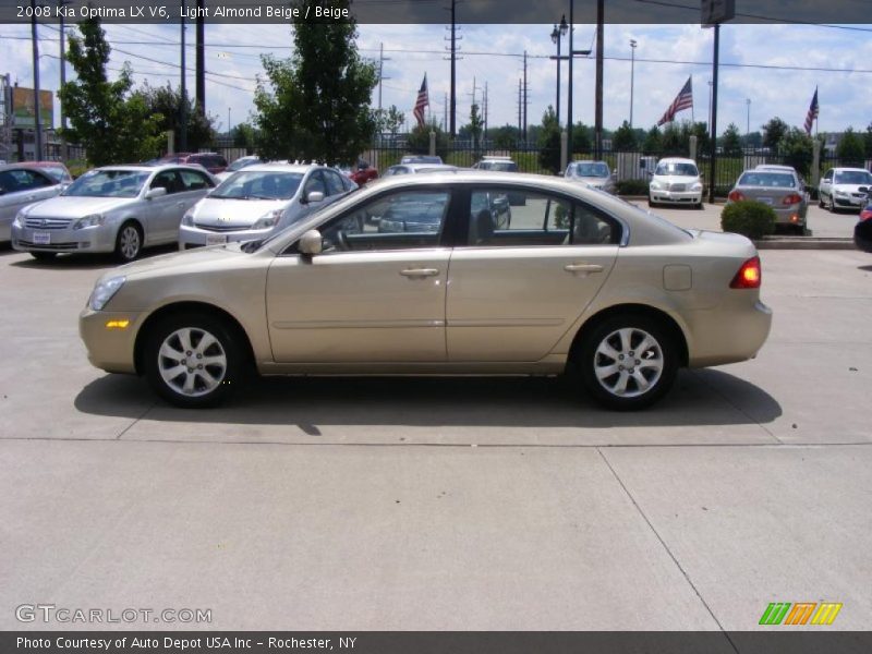 Light Almond Beige / Beige 2008 Kia Optima LX V6