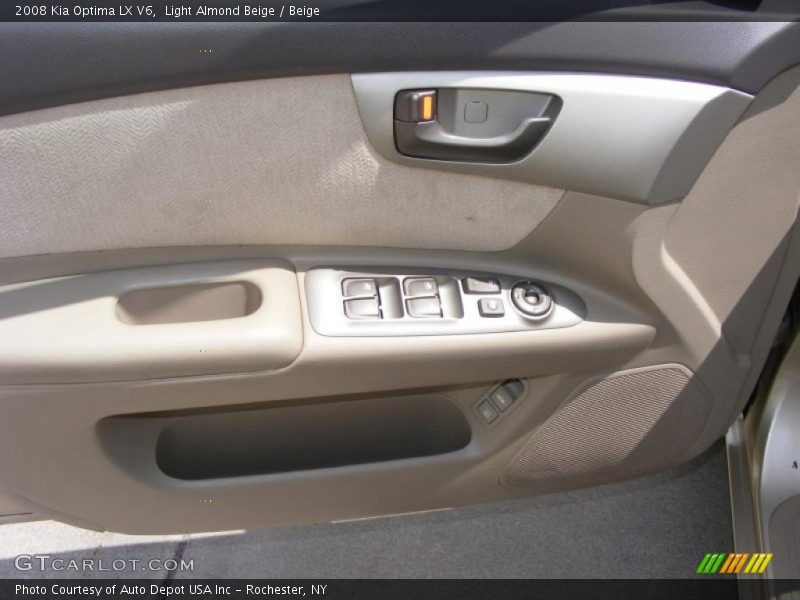 Light Almond Beige / Beige 2008 Kia Optima LX V6