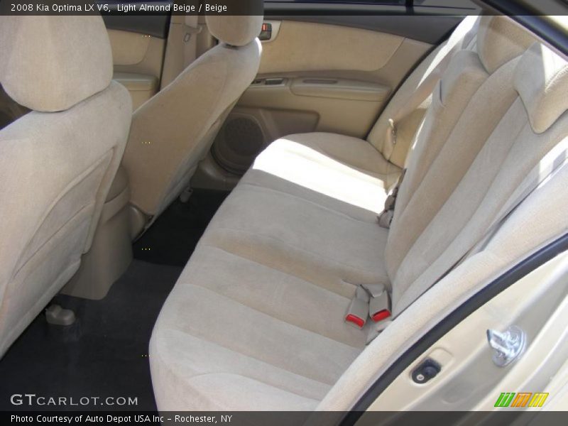 Light Almond Beige / Beige 2008 Kia Optima LX V6