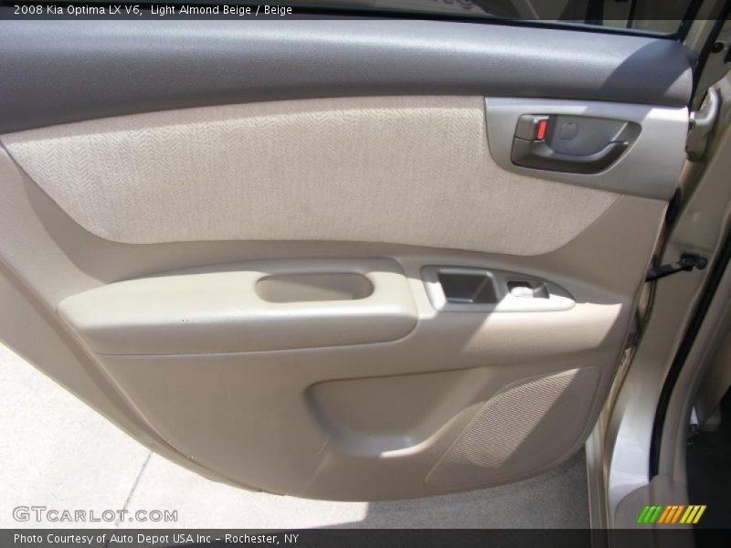 Light Almond Beige / Beige 2008 Kia Optima LX V6