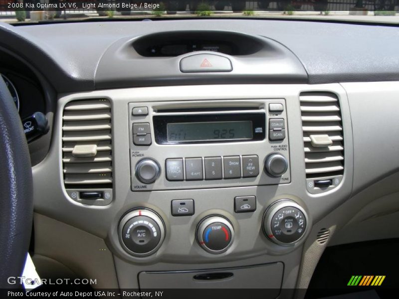 Light Almond Beige / Beige 2008 Kia Optima LX V6