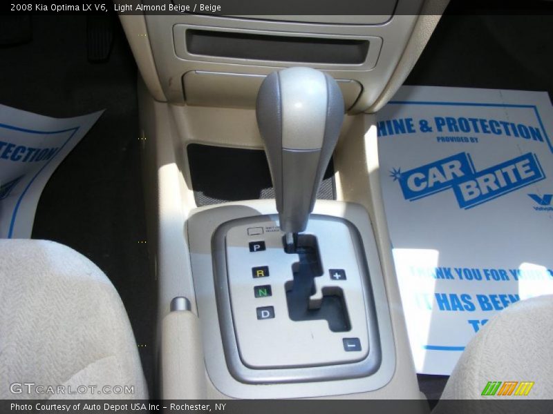 Light Almond Beige / Beige 2008 Kia Optima LX V6