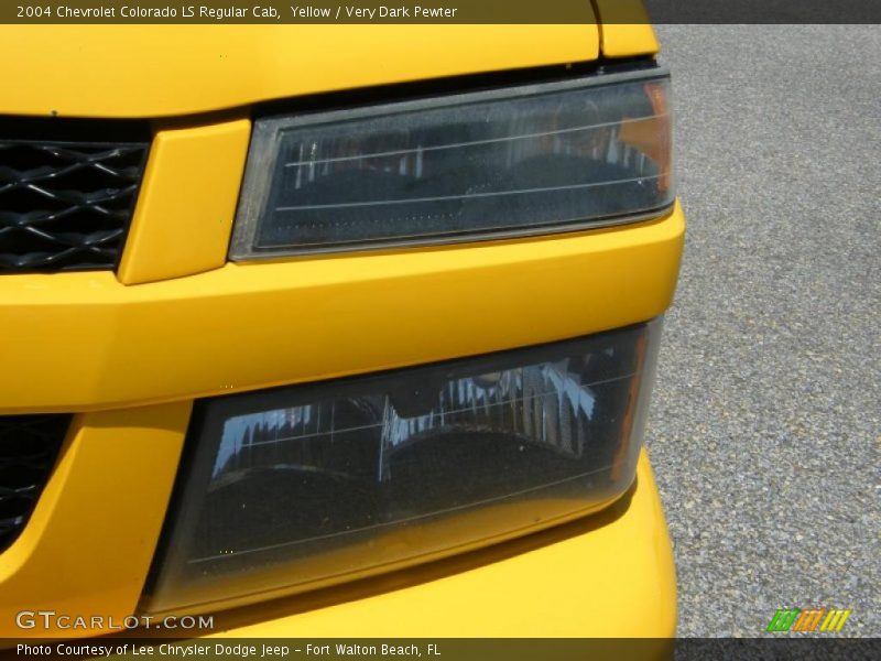 Yellow / Very Dark Pewter 2004 Chevrolet Colorado LS Regular Cab