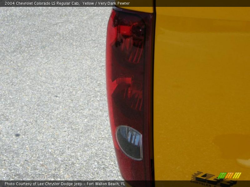 Yellow / Very Dark Pewter 2004 Chevrolet Colorado LS Regular Cab