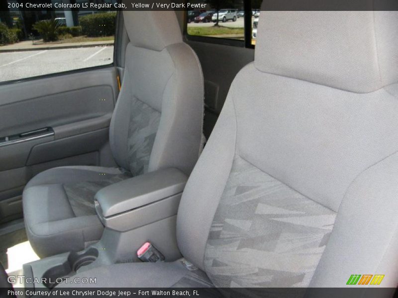 Yellow / Very Dark Pewter 2004 Chevrolet Colorado LS Regular Cab