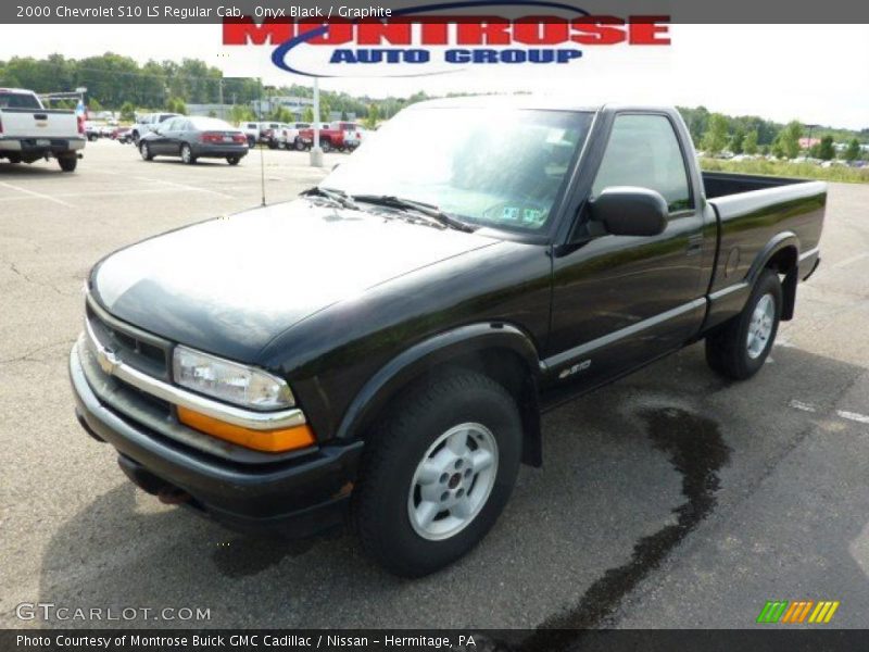 Onyx Black / Graphite 2000 Chevrolet S10 LS Regular Cab