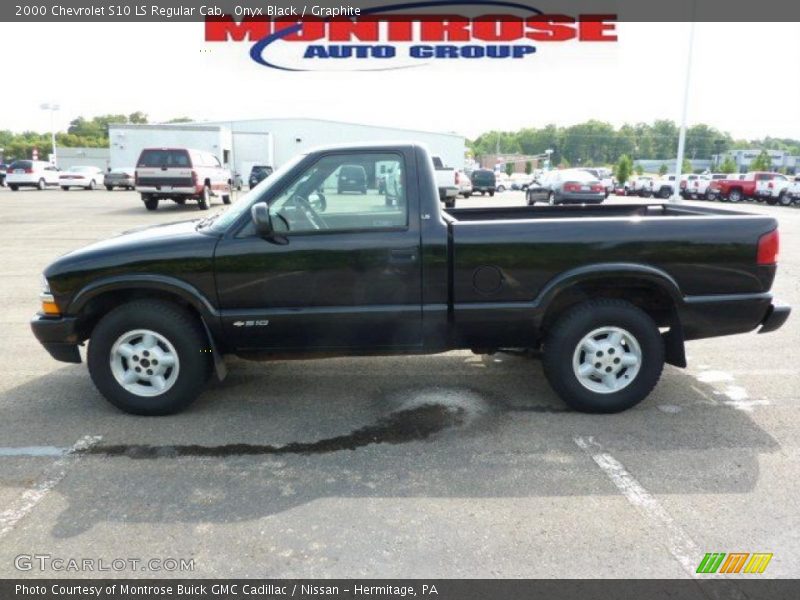 Onyx Black / Graphite 2000 Chevrolet S10 LS Regular Cab