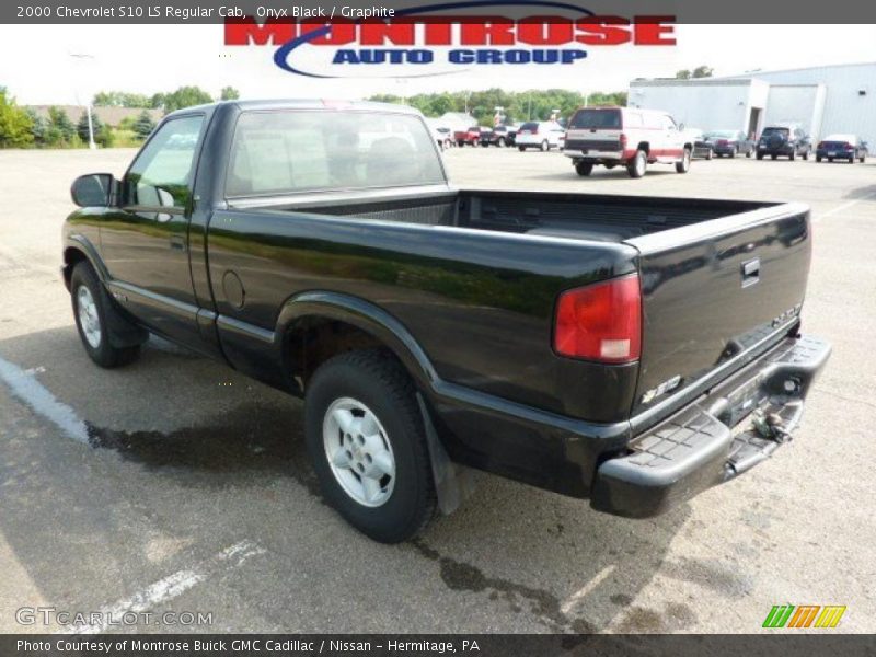 Onyx Black / Graphite 2000 Chevrolet S10 LS Regular Cab