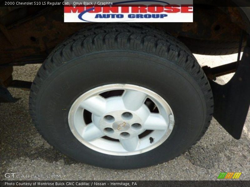 Onyx Black / Graphite 2000 Chevrolet S10 LS Regular Cab