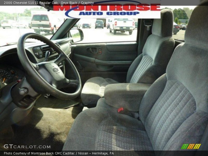 Onyx Black / Graphite 2000 Chevrolet S10 LS Regular Cab