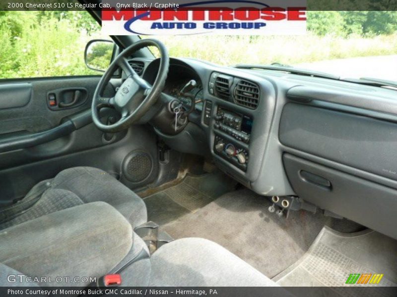 Onyx Black / Graphite 2000 Chevrolet S10 LS Regular Cab