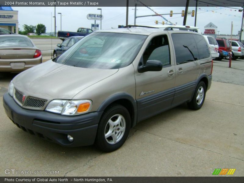 Light Taupe Metallic / Taupe 2004 Pontiac Montana