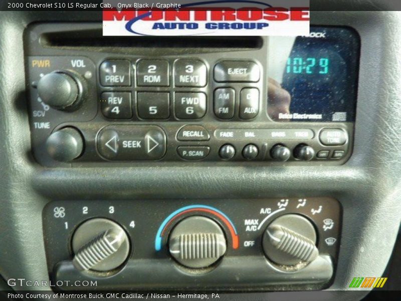 Onyx Black / Graphite 2000 Chevrolet S10 LS Regular Cab