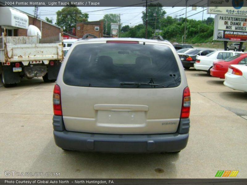 Light Taupe Metallic / Taupe 2004 Pontiac Montana