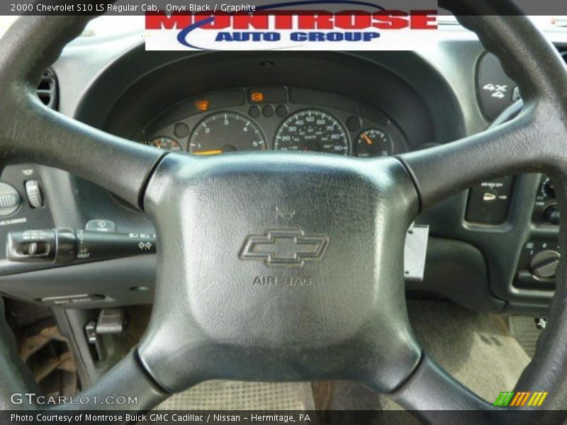Onyx Black / Graphite 2000 Chevrolet S10 LS Regular Cab