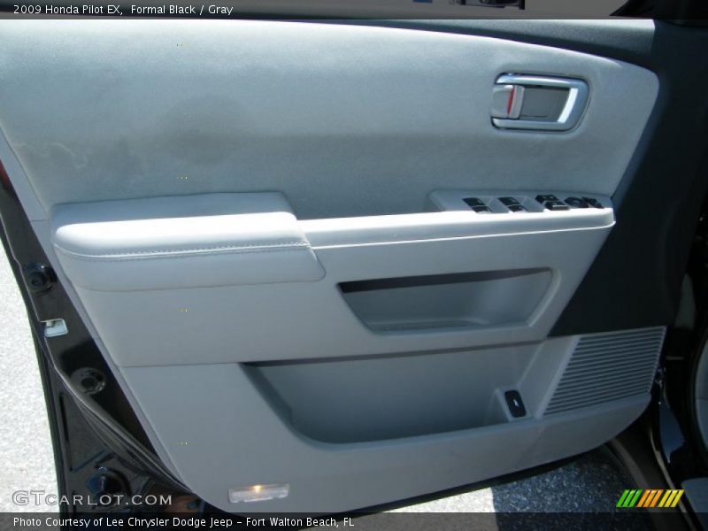 Formal Black / Gray 2009 Honda Pilot EX