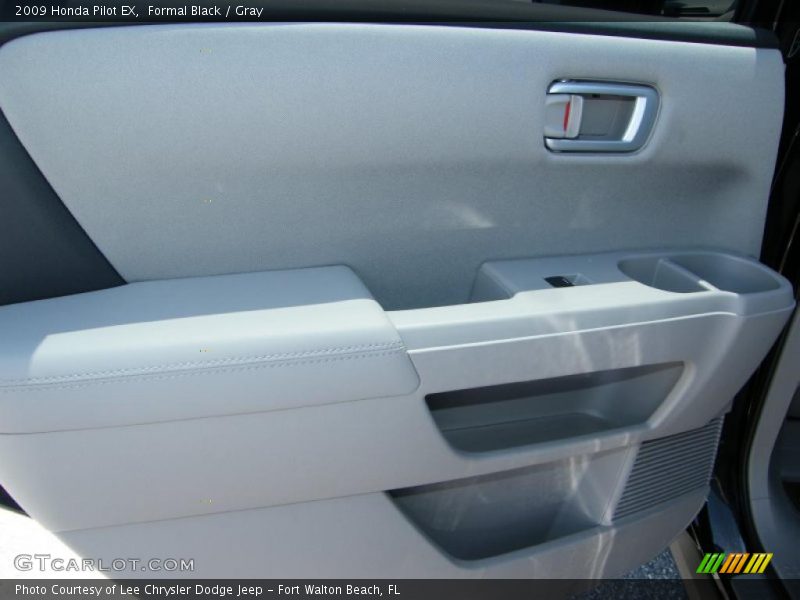 Formal Black / Gray 2009 Honda Pilot EX
