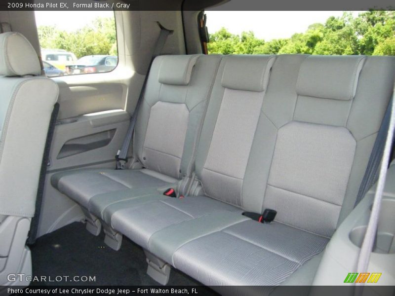 Formal Black / Gray 2009 Honda Pilot EX