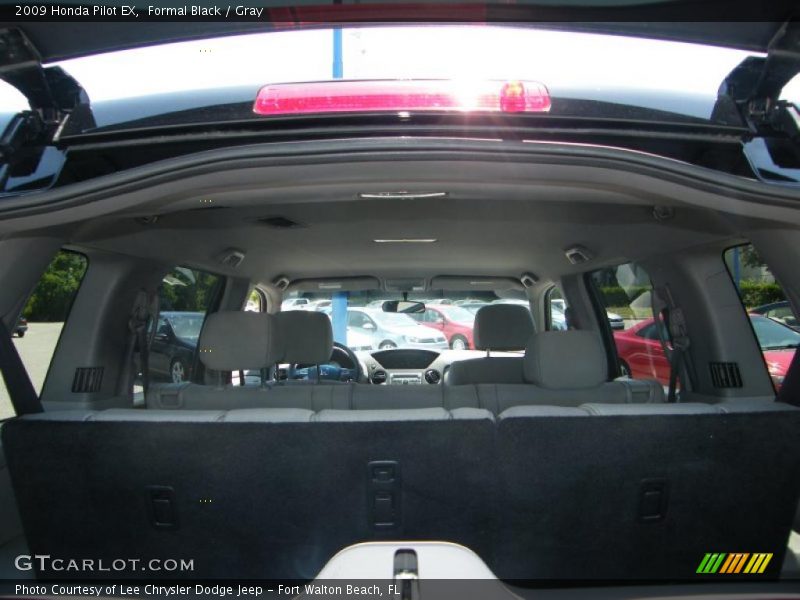 Formal Black / Gray 2009 Honda Pilot EX