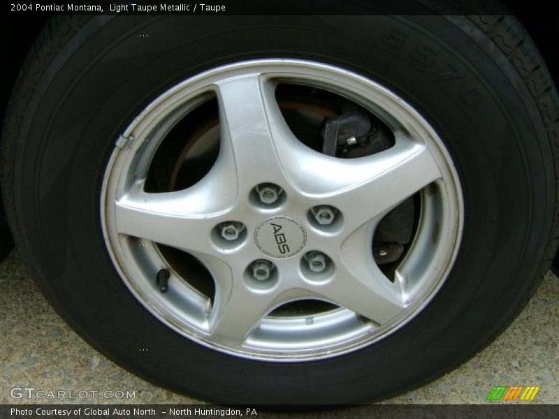 Light Taupe Metallic / Taupe 2004 Pontiac Montana