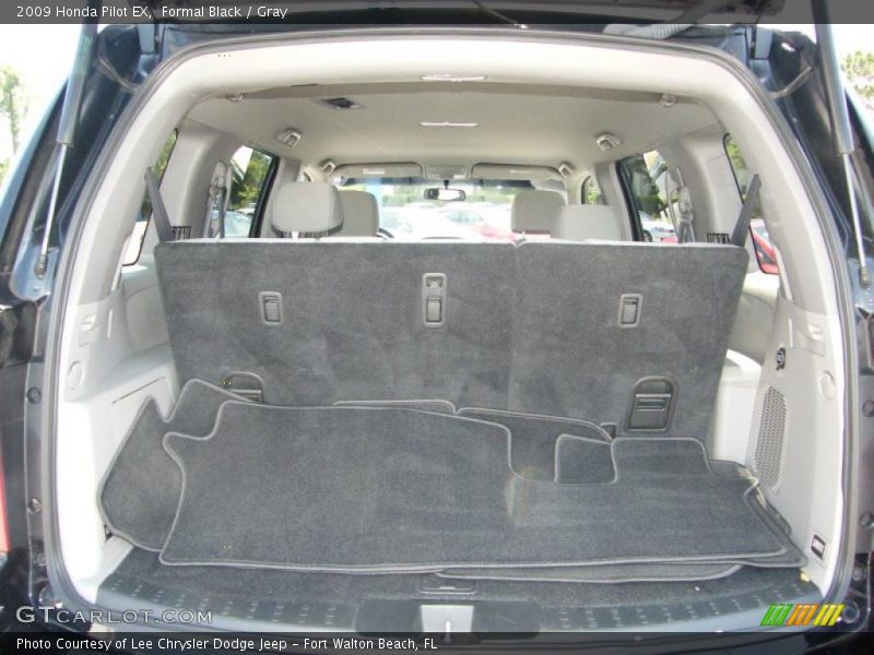 Formal Black / Gray 2009 Honda Pilot EX