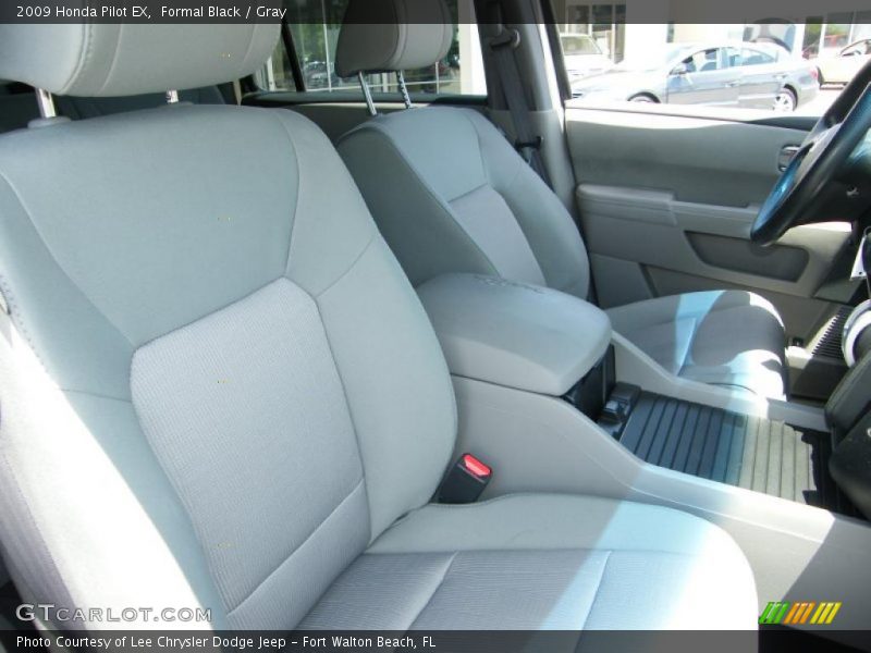 Formal Black / Gray 2009 Honda Pilot EX