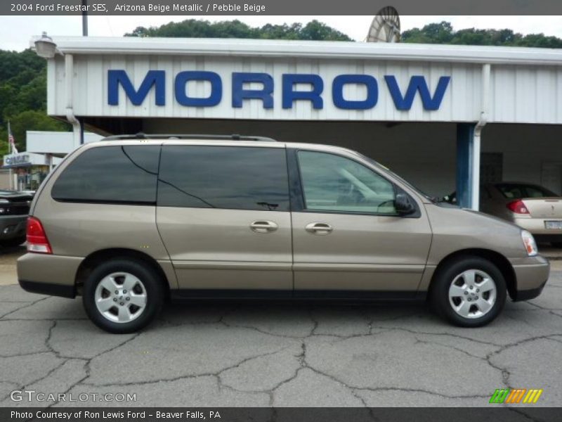 Arizona Beige Metallic / Pebble Beige 2004 Ford Freestar SES
