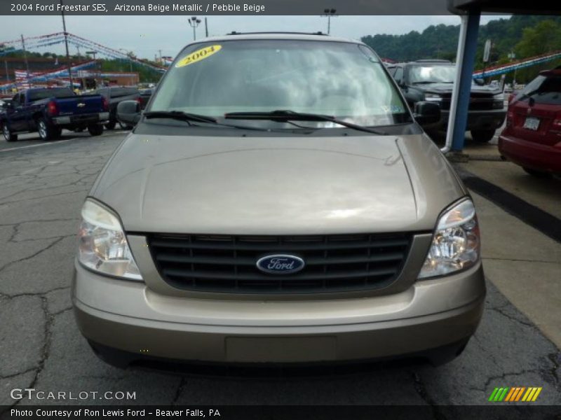 Arizona Beige Metallic / Pebble Beige 2004 Ford Freestar SES