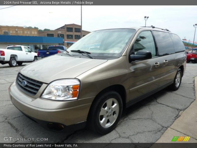 Arizona Beige Metallic / Pebble Beige 2004 Ford Freestar SES