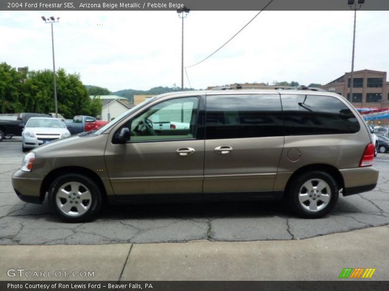 Arizona Beige Metallic / Pebble Beige 2004 Ford Freestar SES
