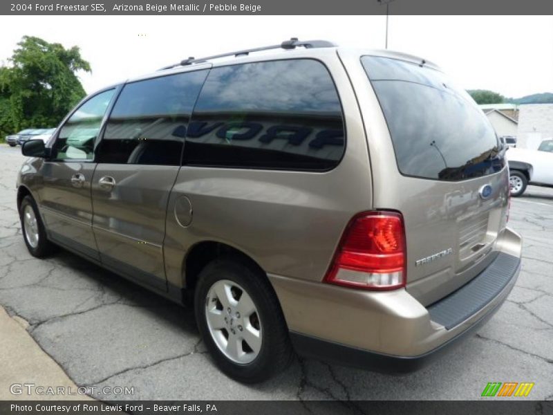 Arizona Beige Metallic / Pebble Beige 2004 Ford Freestar SES