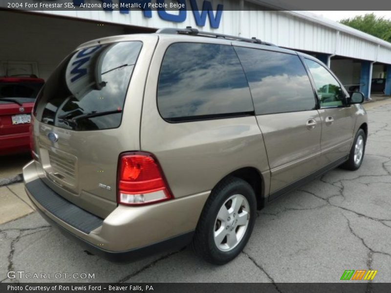Arizona Beige Metallic / Pebble Beige 2004 Ford Freestar SES