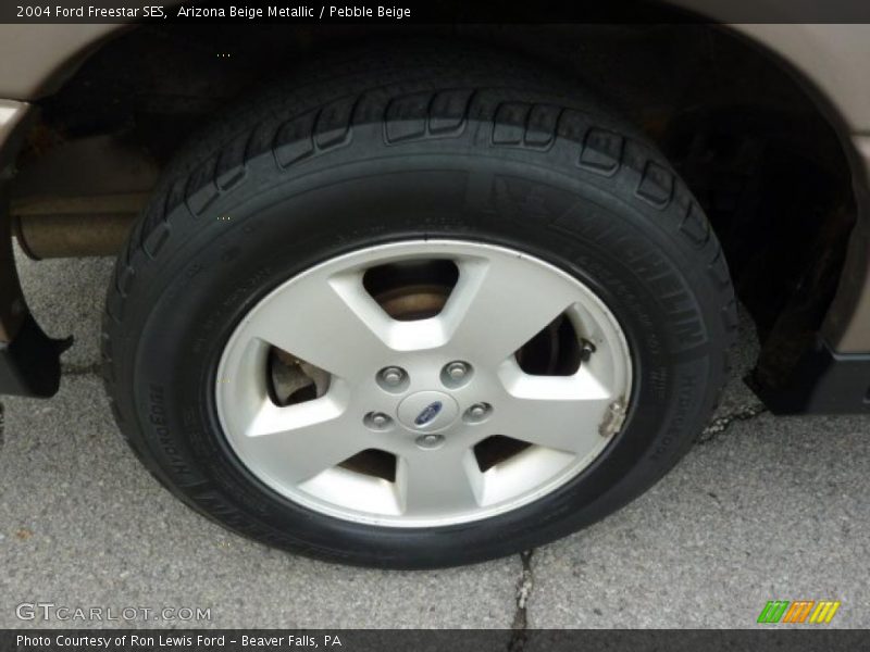 Arizona Beige Metallic / Pebble Beige 2004 Ford Freestar SES