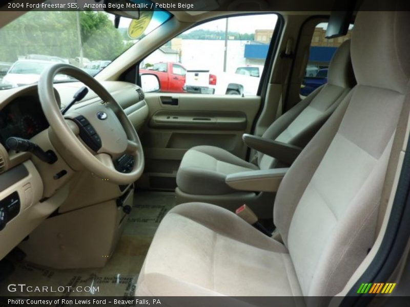 Arizona Beige Metallic / Pebble Beige 2004 Ford Freestar SES