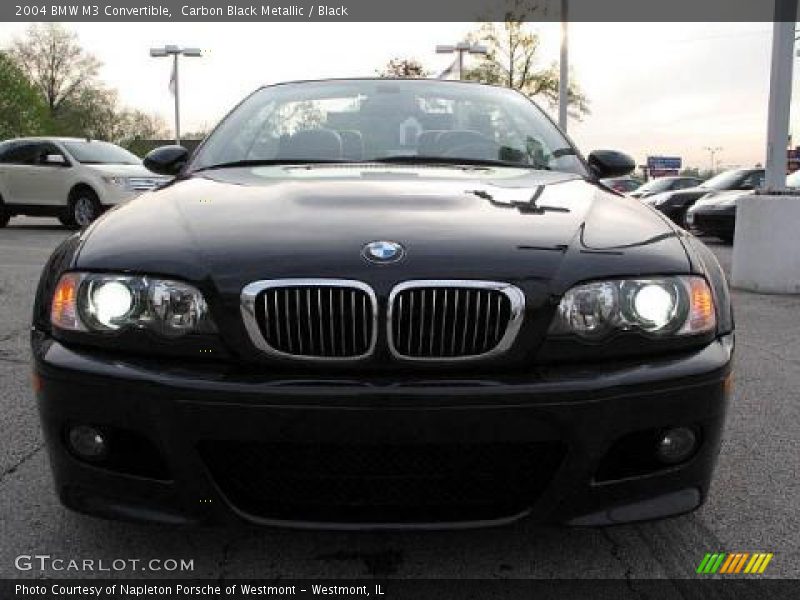 Carbon Black Metallic / Black 2004 BMW M3 Convertible