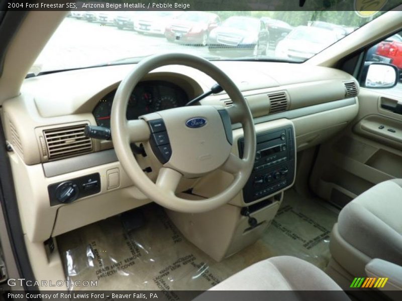 Arizona Beige Metallic / Pebble Beige 2004 Ford Freestar SES