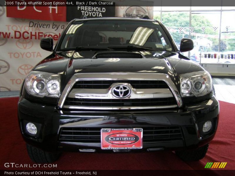 Black / Dark Charcoal 2006 Toyota 4Runner Sport Edition 4x4