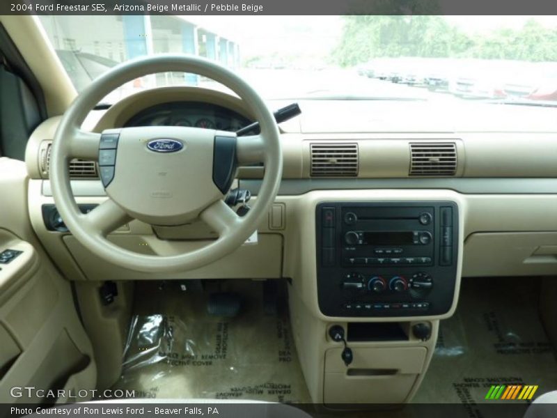 Arizona Beige Metallic / Pebble Beige 2004 Ford Freestar SES