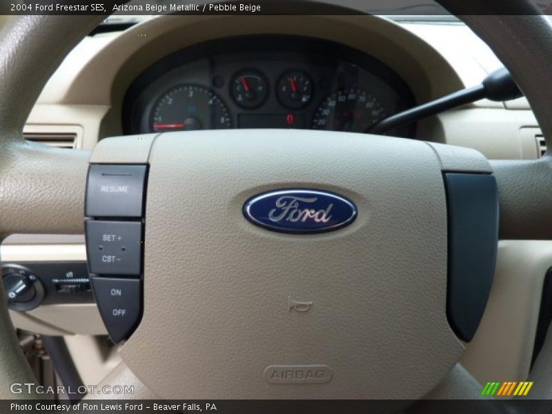 Arizona Beige Metallic / Pebble Beige 2004 Ford Freestar SES
