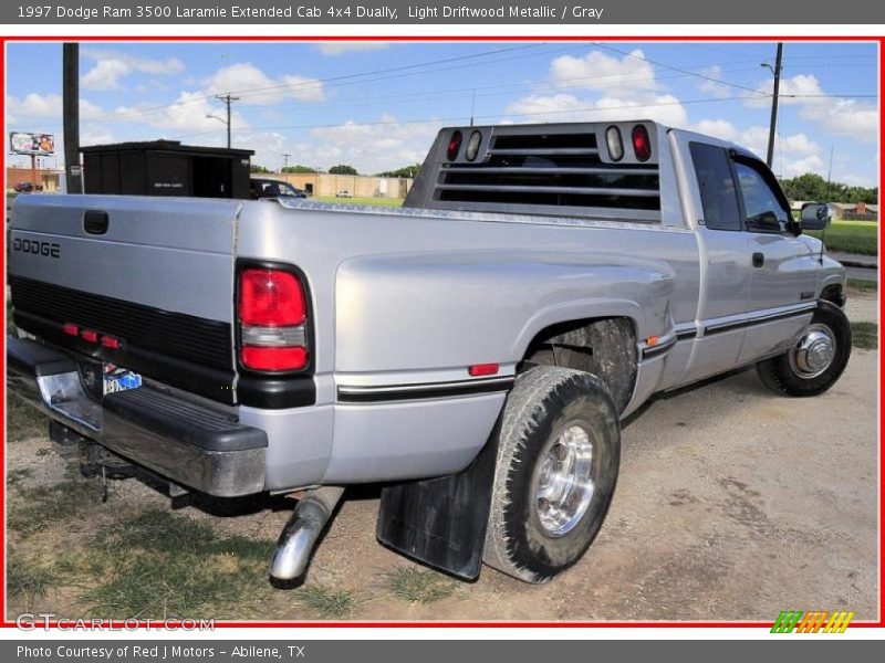 Light Driftwood Metallic / Gray 1997 Dodge Ram 3500 Laramie Extended Cab 4x4 Dually