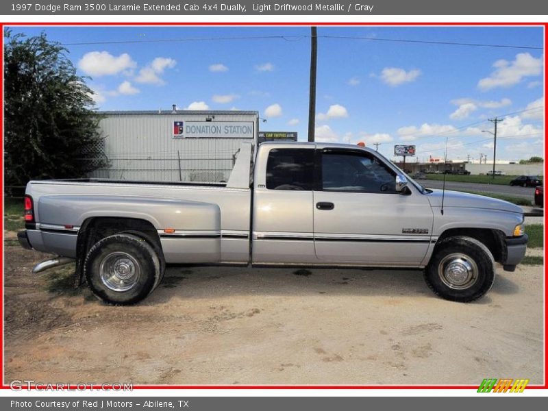 Light Driftwood Metallic / Gray 1997 Dodge Ram 3500 Laramie Extended Cab 4x4 Dually