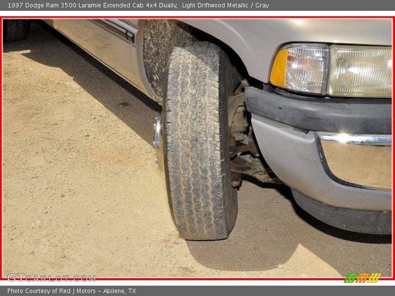 Light Driftwood Metallic / Gray 1997 Dodge Ram 3500 Laramie Extended Cab 4x4 Dually