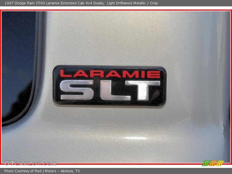 Light Driftwood Metallic / Gray 1997 Dodge Ram 3500 Laramie Extended Cab 4x4 Dually