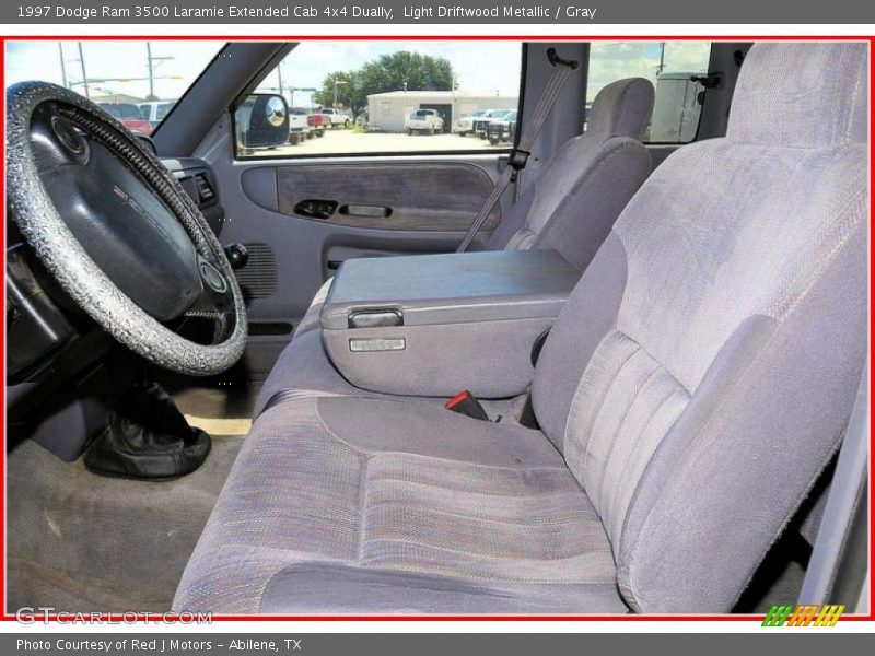 Light Driftwood Metallic / Gray 1997 Dodge Ram 3500 Laramie Extended Cab 4x4 Dually